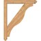 Ekena Millwork Funston Arts and Crafts Smooth Bracket w/ Offset Brace, Western Red Cedar, 5 1/2"W x 36"D x 44"H BKT0604X36X44FST03SWR - alternate 3